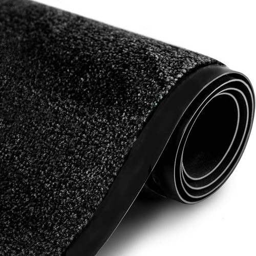 Black barrier door - black, heavy