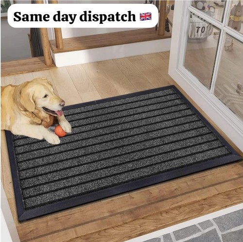 Gray door mat - duty, non