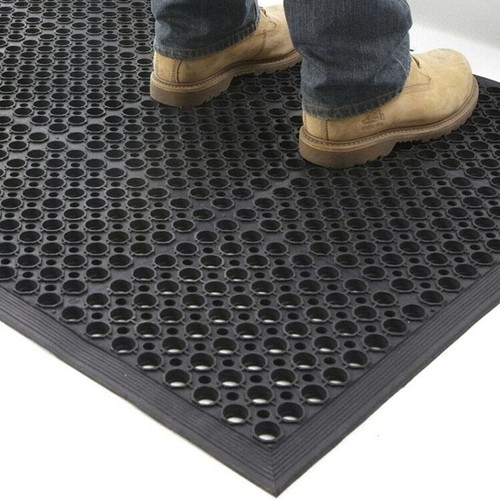 Rubber door entrance mat - door,