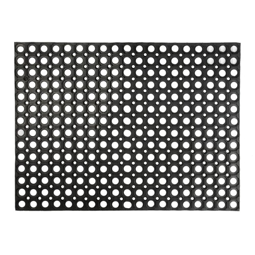 Heavy duty rubber door - duty, mat