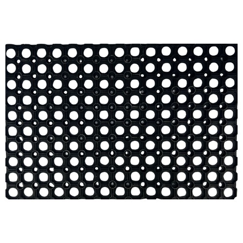Rubber door mat - rubber, heavy