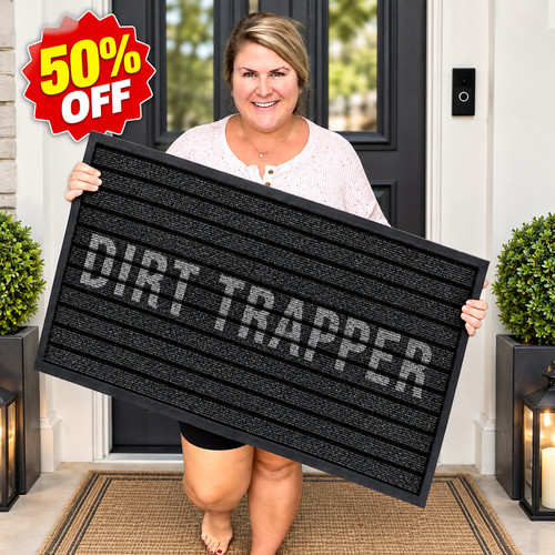 Heavy duty rubber door mat - duty,