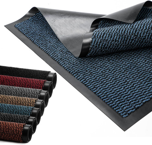 Door mat barrier - mat, slip
