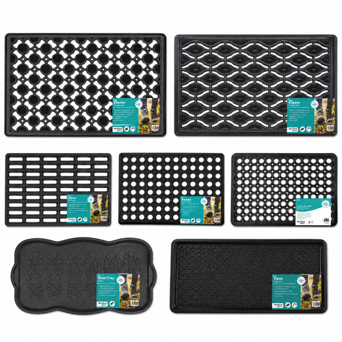 Rubber door mats - mats, heavy