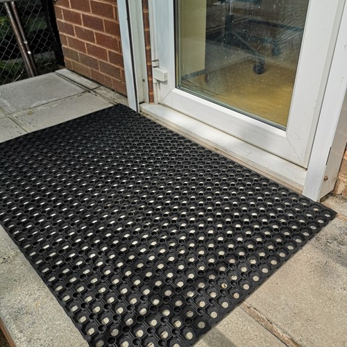 Door mat heavy duty rubber - door,